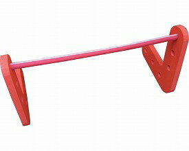 一歩社 ソフトハードル 1台 赤 一歩 | 幼稚園 保育園 おもちゃ 施設向け 児童館 プレイルーム キッズルーム 遊具 特別支援教材 介護