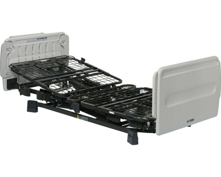 電動ベッド リクライニングベッド 介護 ヨカロ ポジショニング 2モーター 樹脂製ボード 90cm幅 P116-61AD 無地 プラッツ | 介護ベッド 高齢者 お年寄り 老人 シニア 電動 ベッド 寝具 背上げ 在宅介護