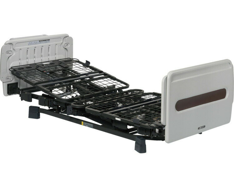 電動ベッド リクライニングベッド 介護 ヨカロ ポジショニング 3モーター 樹脂製ボード 90cm幅 P116-71ADBL ブラウンレザー プラッツ | 介護ベッド 高齢者 お年寄り 老人 シニア 電動 ベッド 寝具 背上げ 在宅介護