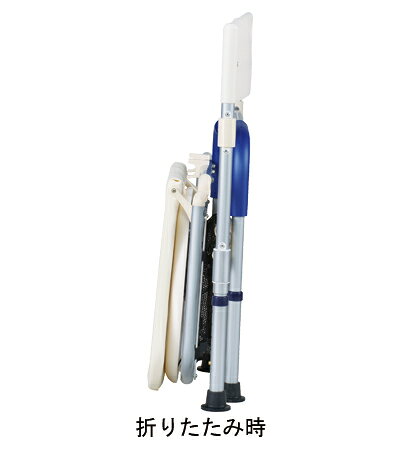 ポータブルトイレ すま〜いるワイドタイプ FC2310 （要組立 工具不要） イーストアイ │ 介護用品 トイレ 簡易トイレ 折りたたみ 折り畳み コンパクト アルミ製 災害対策 震災 防災グッズ 備蓄 備品 緊急時 もしも アウトドア持ち運び 保管 収納 pandora-10054107 介護BOX パンドラ サンプル画像2