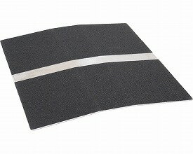 スロープ 段差解消 ステップレス 敷居用スロープ 67cm幅タイプ 幅67×長さ60×高さ2.5cm 26260201 パシフィックサプライ | 段差スロープ 段さ 介護用品 高齢者 お年寄り 転倒予防 転倒対策 つまづき ドアサッシ 公共施設 店舗入り口 スーパー 病院 老人ホーム