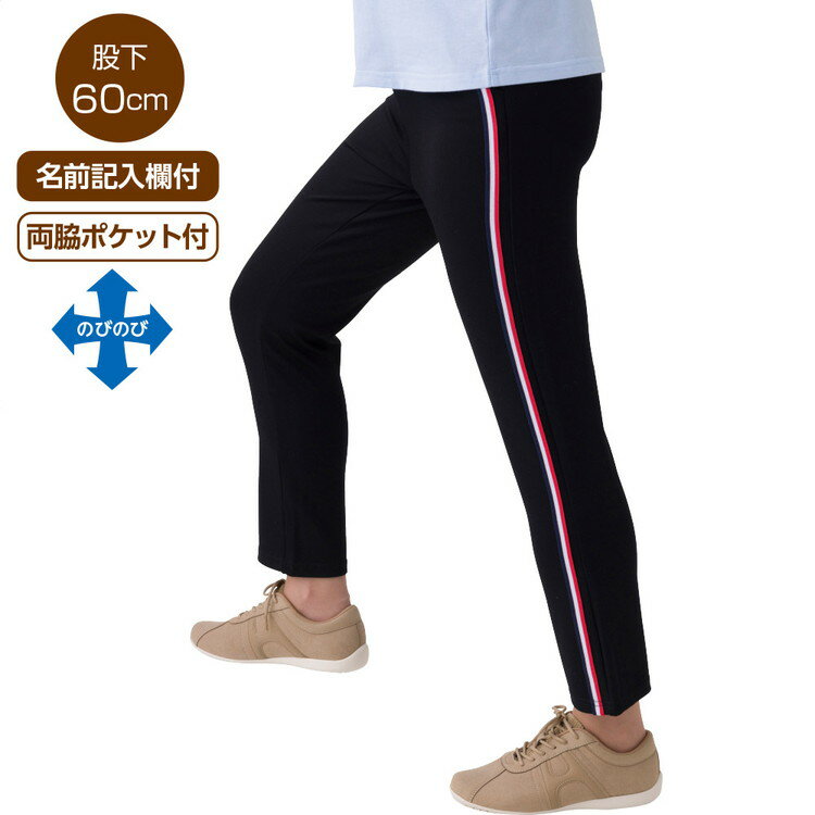 パンツ レディース カットライン入りパンツ M L LL 3L 89678 ケアファッション │ パンツ ボトムス ズボン のびのび 両脇ポケット カットライン レディース ミセス 婦人用 女性用 シニア ファッション アクティブ 介護 衣類 介護衣料 高齢者 カジュアル リラックス 2025AW