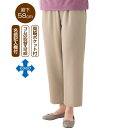パンツ レディース おしゃれ おしりスルッとのびのびパンツ(股下58cm) M L LL 3L 821646 ケアファッション │ ボトムス ズボン ずぼん 履...