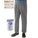 パンツ メンズ ワンタッチテープ使い楽らくファスナーパンツ(股下60cm/65cm/70cm) 98013 M L LL ケアファッション │ ずぼん ズボン ...