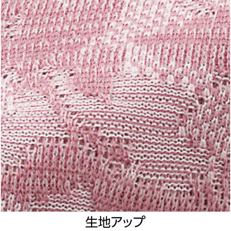 Tシャツ レディース おしゃれ 7分袖テンセル混ジャカードTシャツ M L LL 97336 ケアファッション │ トップス Tシャツ 七分袖 オシャレ着 ミセス 婦人用 女性用 シニア ファッション 上品 キレイめ ストレッチ 伸縮 身幅ゆったり 介護 衣類 介護衣料 高齢者 春夏 2026SS pandora-10039408 介護BOX パンドラ サンプル画像3