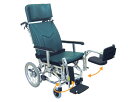 ティルティング&リクライニング車椅子 KXL16-42EL（標準仕様 ノーパンクタイヤ エレベーティング＆スイングアウト式） カワムラサイクル介護用品 車いす 車イス ティルト チルト リクライニング機能 高齢者