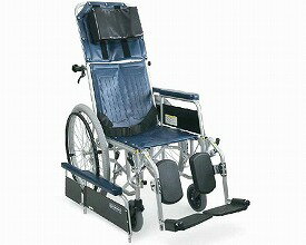 リクライニング車いす 介助ブレーキ付 RR42-NB カワムラサイクル| 車いす リクライニング 介護用品 歩行補助 フルリクライニング車椅子 自走介助兼用 肘...