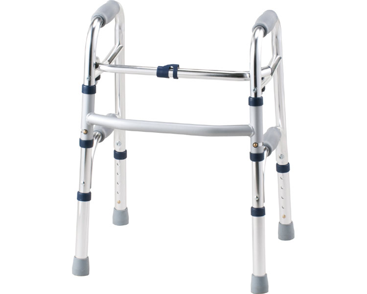 歩行器 セーフティアームウォーカー SSタイプ SAWSSR シルバー イーストアイ │ 介護用 高齢者用 大人用 室内用 屋内用 歩行補助 歩行訓練 リハビリ コンパクト 折りたたみ可能 病院 施設 自宅 高齢者