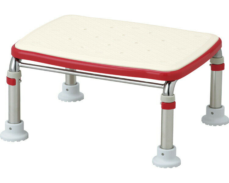 安寿 ステンレス製浴槽台R“あしぴた”標準 ソフトクッションタイプ17.5-25 536-458｜浴室台 入浴用品 滑り止め 転倒防止 介助 お風呂 ステンレス製浴槽台R あしぴた 標準タイプ ソフト10 アロン化成