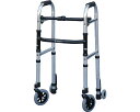 歩行器 ミニフレームウォーカー・キャスターモデル M WFM-4262SW5GW3 シンエンス歩行器 軽量 介護 歩行車 介護用品 歩行器 歩行補助