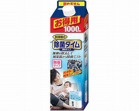 除菌 加湿器用 除菌タイム お徳用 1L UYEK │ 除菌 加湿器 雑菌除去 無香料 ヌメリ 日本 ...