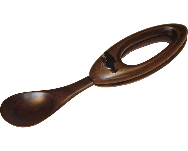 介護 スプーン おたべやす J-1 ウインド │ 介護 食器 自助具 スプーン 木製 介護食器 高齢者 介護用品