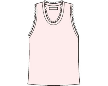 国産純綿婦人用ノースリーブ　神戸生絲 │ KOBES 介護衣料 衣類 介護用品