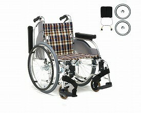 松永製作所 自動ブレーキ装置付車いす 自走式立ち止まり君付き車椅子 AR-501T |車椅子 自走用 転倒予防 介護用品 高齢者 歩行補助 福祉用具 移動 介護...