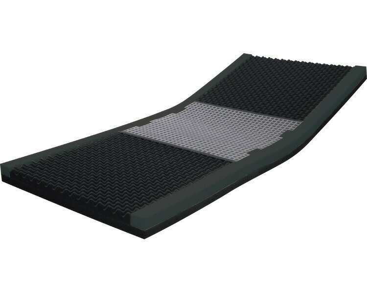 マットレス 介護 高齢者 ピタ・マットレス コンフォタイプ 三つ折り 幅83×長さ192×厚さ8cm PTZT83FA ブルー 日本ジェル │ 介護用品 寝具 特殊寝台付属品 お年寄り 老人 シニア 病院 老人ホーム デイサービス 介護施設 福施設 体圧分散 折りたたみ 折りたためる