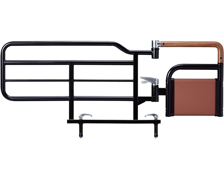 回転式アーム介助バー（1本）K-47R 長さ119×高さ52cm シーホネンス │ Pバー 介助バー サイドレール 病院 老人ホーム デイサービス 福祉施設 高齢者 お年寄り 老人 シニア