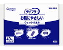 Gライフリー　お肌にやさしいウェットタオル 94754　40枚入　ユニ・チャーム │ ウェットタオル 大きいサイズ 保湿 介護 介護ウエット 介護用品 清拭グッズ