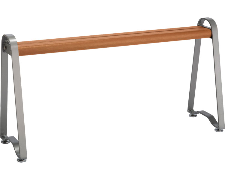 ベンチ おしゃれ ひといきベンチ オレンジ 幅123×奥行38×高さ63cm 座面高59cm BC-308-000-0 テラモト │..