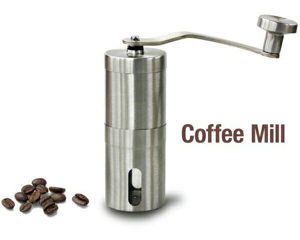 コーヒーミル AP-620303 アルファックス │ 手挽き 細挽き 粗挽き coffee mill ドリップ アウトドア 携帯 コンパクト 旅行 コーヒー好き 水洗い 人気 便利グッズ アイディア 父の日 母の日 敬老の日 高齢者 簡単 介護 プレゼント