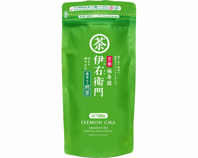 煎茶 抹茶入り 【まとめ買い】伊右衛門 抹茶入り煎茶 500g×10袋セット 宇治の露製茶 │ 京都 福寿園 伊右衛門 ケース販売 備品 お茶 高齢者 お年寄り 介護 病院 施設 会社 法人 ホット コールド 粉末 いえもん茶 伊右衛門茶 日本茶 お茶出し おもてなし 温茶 冷茶