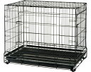 リッチェル 【法人宛送料無料】プロフェッショナルペットケージ XL 59761 ブラック │ 犬 ケージ サークル 屋根付き ペットケージ 犬ケージ ペットケー...
