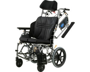 日進医療器 車いす 座王X 介助用 座幅40cm ガンメタ NAH-XF5 │ 車椅子 車イス くるまいす 介助式 介助 折りたたみ 折り畳み ひじ掛け跳ね上げ はね上げ ティルト ノーパンクタイヤ NISSIN シニア 高齢者 介護用品