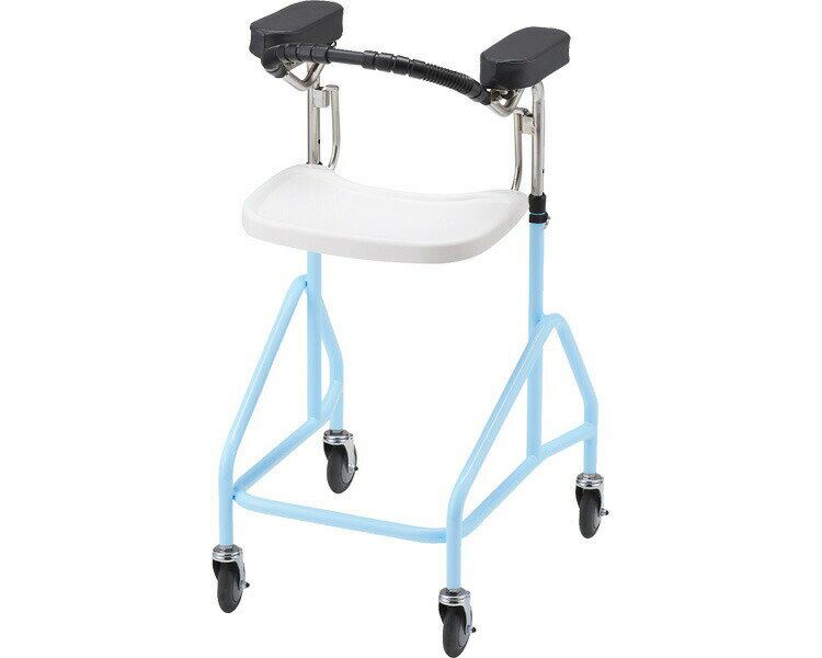 星光医療器 歩行車 歩行器 介護 歩行補助車 高齢者 前腕支持型歩行車 アルコーフィット(トレイ標準装備 ) 100635 │ 屋内用 室内用 コンパクト品 お...