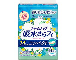 チャームナップ吸水さらフィ コンパクト 無香料（3cc） 44枚 50676 ユニ・チャーム │ おりもの 水分ケア 軽失禁対策 女性用 モレ対策 尿漏れ 介護用品 消耗品 ユニチャーム