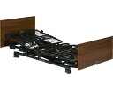 プラッツ 介護用ベッド ヨカロ ポジショニング 2モーター 木製フラットボード 90cm幅 P116-61BA │ 在宅 介護 ベッド 省スペース 高齢者 介護...