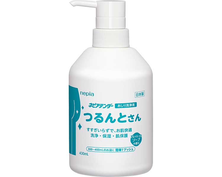 ネピアテンダー　おしりふき洗浄液　つるんとさん 89011　430mL　王子ネピア │ 1