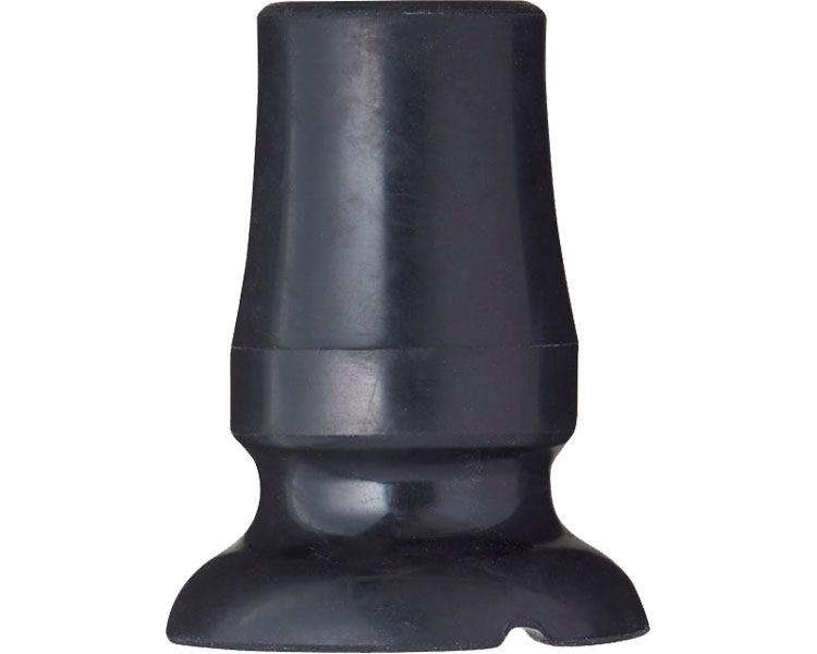 つえ先ゴム　ボトルタイプ AA-10　内径16mm　黒　ケイ・ホスピア | 替えゴム ゴムチップ 杖用 交換用ゴ..