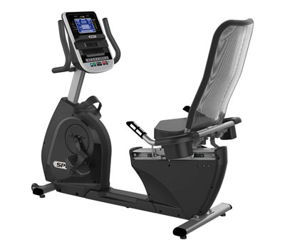 介護BOX パンドラの業務用 リカンベントバイク コードレスリカンベントバイク XBR95 （要組立） SPIRIT FITNESS │ フィットネスバイク 健康 ダイエット 健康器具 ダイエット器具 運動不足解消 介護予防 高齢者 介護用品 病院 老人ホーム デイサービス｜アングル3