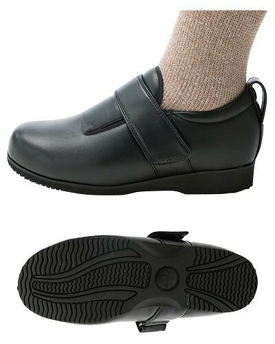 介護シューズ レディース メンズ おしゃれ あゆみシューズ ダブルマジック3合皮（ダブルマジックIII） 5E 7044 （両足販売）徳武産業 │ ケアシューズ 介護 靴 介護用品 高齢者 お年寄り シニア 老人 屋外用 外反母趾 むくみ 腫れ 幅広 甲高 敬老の日 プレゼント 無地