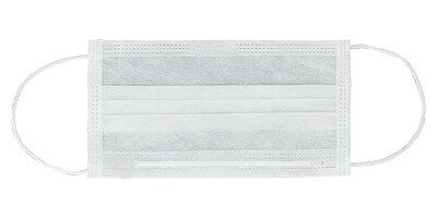 マスク フレッシュマスク2PLY ホワイト 7035 100枚入×30箱 フリー 川西工業 │ マスク ケース販売 まとめ買い 2層タイプ 使い捨てマスク 消耗品 風邪 花粉症 インフルエンザ 予防対策 介護用品 高齢者 お年寄り 病院 老人ホーム デイサービス 施設 学校