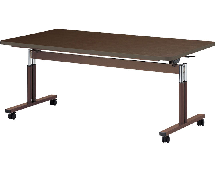 施設用テーブル 折りたたみ昇降テーブル TRシリーズ 幅160cm TR-1690 オフィス・ラボ家具 机 テーブル 施設 法人 折り畳み式 昇降式 高齢者 介護用品