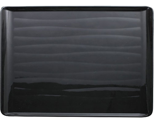 ストロングトレイ 長角デザイントレイ 44×33cm STYN-3344 スリーラインお盆 トレイ 食事用品 食事関連 キッチン用品 持ち運び おぼん 高齢者 介護用品 病院 施設 保育園 備品