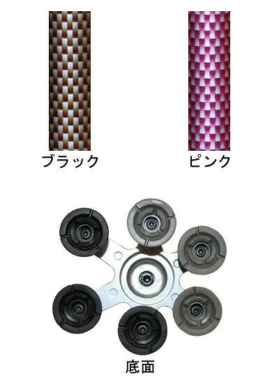 介護BOX パンドラの杖 杖介護 多点ケアリングリハビリ多点C201 （長さ65〜87.5cm／10段階調整） ケアリング │ つえ ステッキ 歩行補助 高齢者 介護用品 安定感 歩行サポート リハビリ トレーニング 病院 老人ホーム デイサービス 福祉施設 お年寄り 老人 シニア 介護｜アングル2