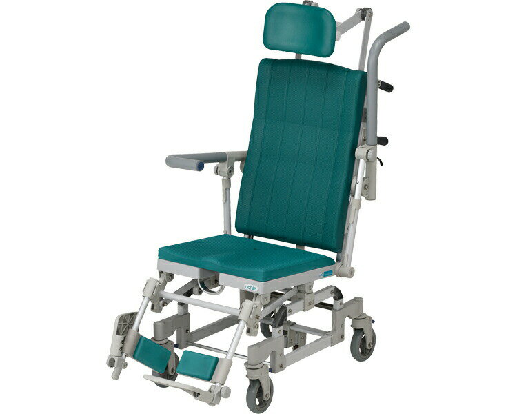 ウチヱ シャワーキャリー 入浴 車椅子 はいらーくチルト4輪自在 穴無しシート HR041 │ 介護用品 高齢者..