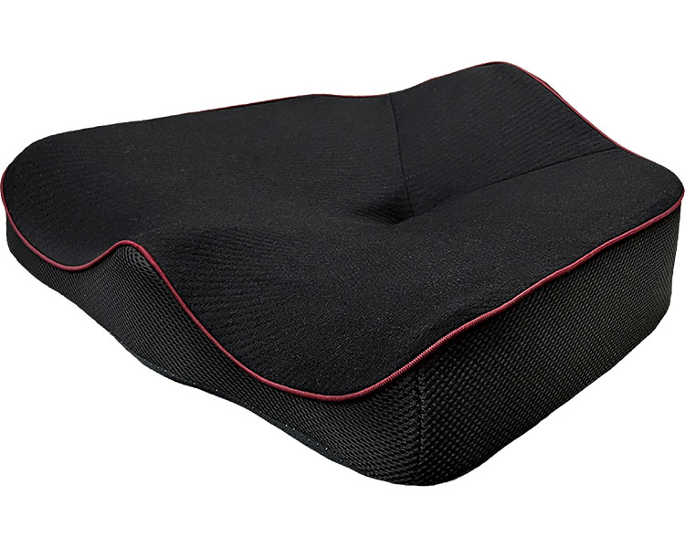 整骨院長監修 腰の事を考えたクッション 低反発タイプ 120139000040023 モリシタ | 座布団 高通気 高反発 ウレタンフォーム ハニカムメッシュ 腰 骨盤 シートクッション 腰痛 猫背 姿勢 椅子用クッション チェアクッション デスクワーク