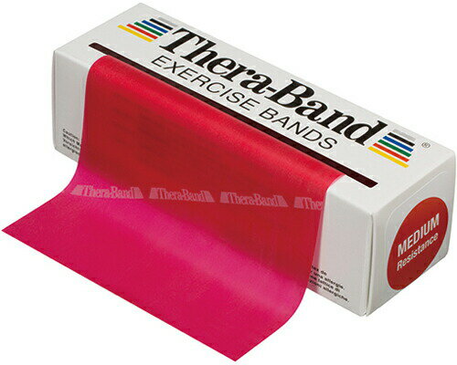 セラバンド 標準 15cm×5.5m 7169-02 レッド（中弱） 酒井医療 | リハビリ 介護 トレーニングチューブ セラバンド エクササイズバンド リハビリチューブ 高齢者 運動 自宅 リハビリ 筋力低下 防止 介護予防 筋力トレーニング ゴムバンド ストレッチバンド