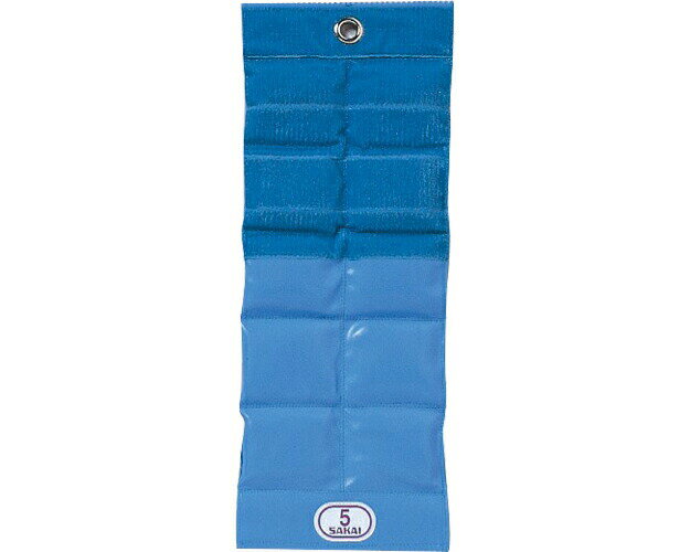 カラー重錘バンド SPR-592M 5.0Kg サルビアブルー 酒井医療 | リハビリ 重錘バンド 重りバンド ウエイトバンド 足首 重り 手首 重り リストウエイト 筋力トレーニング リハビリ用 重り 高齢者 運動 介護 予防