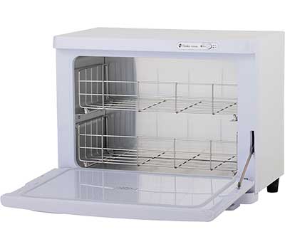 ホットキャビ ホットメイトL （幅45×奥行28.5×高さ35.5cm） SO-H18F-WH ピュアホワイト おしぼり約75本用 フィフティ・ヴィジョナリー │ おしぼり蒸し器 タオル蒸し 病院 老人ホーム デイサービス リハビリ 施設 美容院 飲食店 お店 ショップ エステ 美容 オフィス 会社 pandoraplus-10009296 Pandora+ サンプル画像2