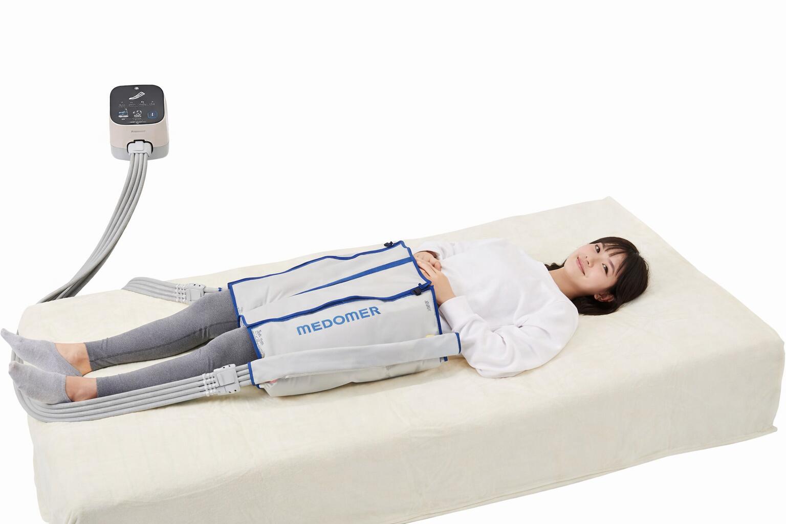 エアマッサージ器 ドクターメドマー ショートパンツセット DM-4S 日東工器 | 日本製 Dr medomer ドクター メドマー エアーマッサージャー 家庭用マッサージ器 足マッサージ レッグマッサージャー