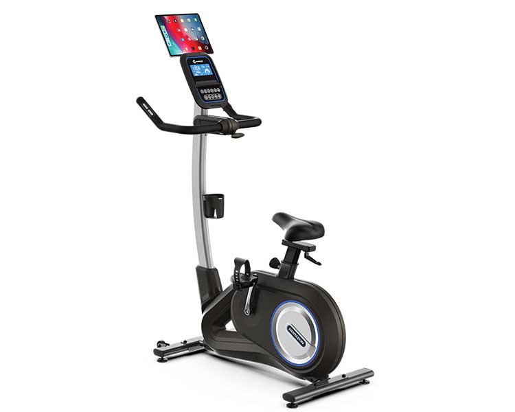 健康器具 HORIZON フィットネスバイク PAROS3.0（家庭用）ジョンソンヘルステックジャパン | アップライトバイク エクササイズバイク ダイエット 運動不足解消 有酸素運動 静音設計 アプリ対応 連続使用99分 キャスター移動 電動 心拍 100V トレーニングバイク