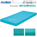 モルテン マットレス シングル テルサ 防水・清拭消毒タイプ ショート 幅91×長さ180cm×厚さ12cm MTLS1291S │ 介護用品 介護ベッド 電動...