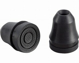 替えゴム 黒 KSTG-10 光 │ 先ゴム ゴムチップ 磨耗 交換用 介護用品 ステッキ用 杖用 高齢者 お年寄り ..