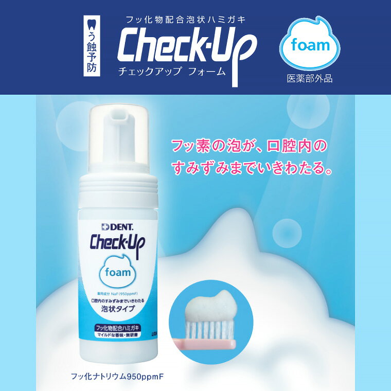 ライオン チェックアップフォーム 100mL 2本 DZHCUF ライオン歯科材 メール便 │ フ...