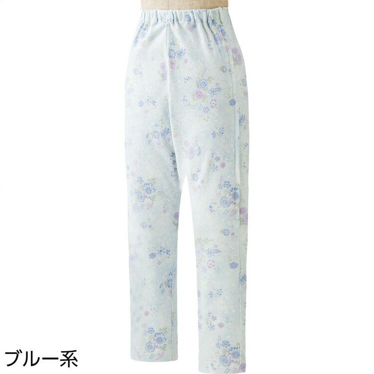 Rakuten - パジャマ レディース 腰開き洗い替えパンツ（パンツのみ） 38646 ケアファッション │ パジャマ 寝巻き ねまき パンツ ズボン ボトムス レディース ミセス 婦人用 女性用 シニア ファッション 愛情介護 介護 衣類 介護衣料 高齢者 介護用品 2026SS