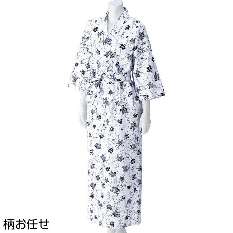 寝巻きレディースガーゼねまきSML...