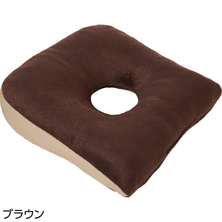 クッション 低反発クッション 低反発リバーシブル姿勢クッション （縦36cm×横36cm×高さ10.5cm） 800860 ケアファッション │ 座布団 姿勢 クッション オフィス 介護 高齢者 体圧分散 2026SS